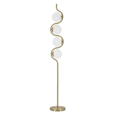 LAMPA STOJĄCA GLAMY S 4 ŚWIATŁA 25X165 cm